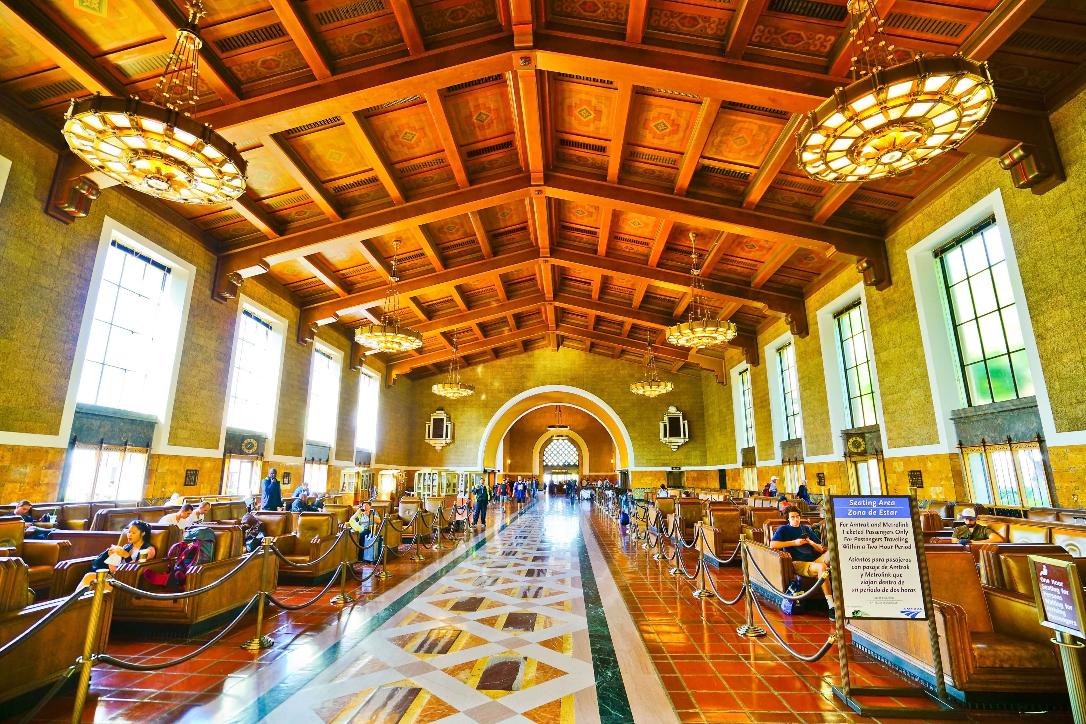 Pacific Surfliner station platform